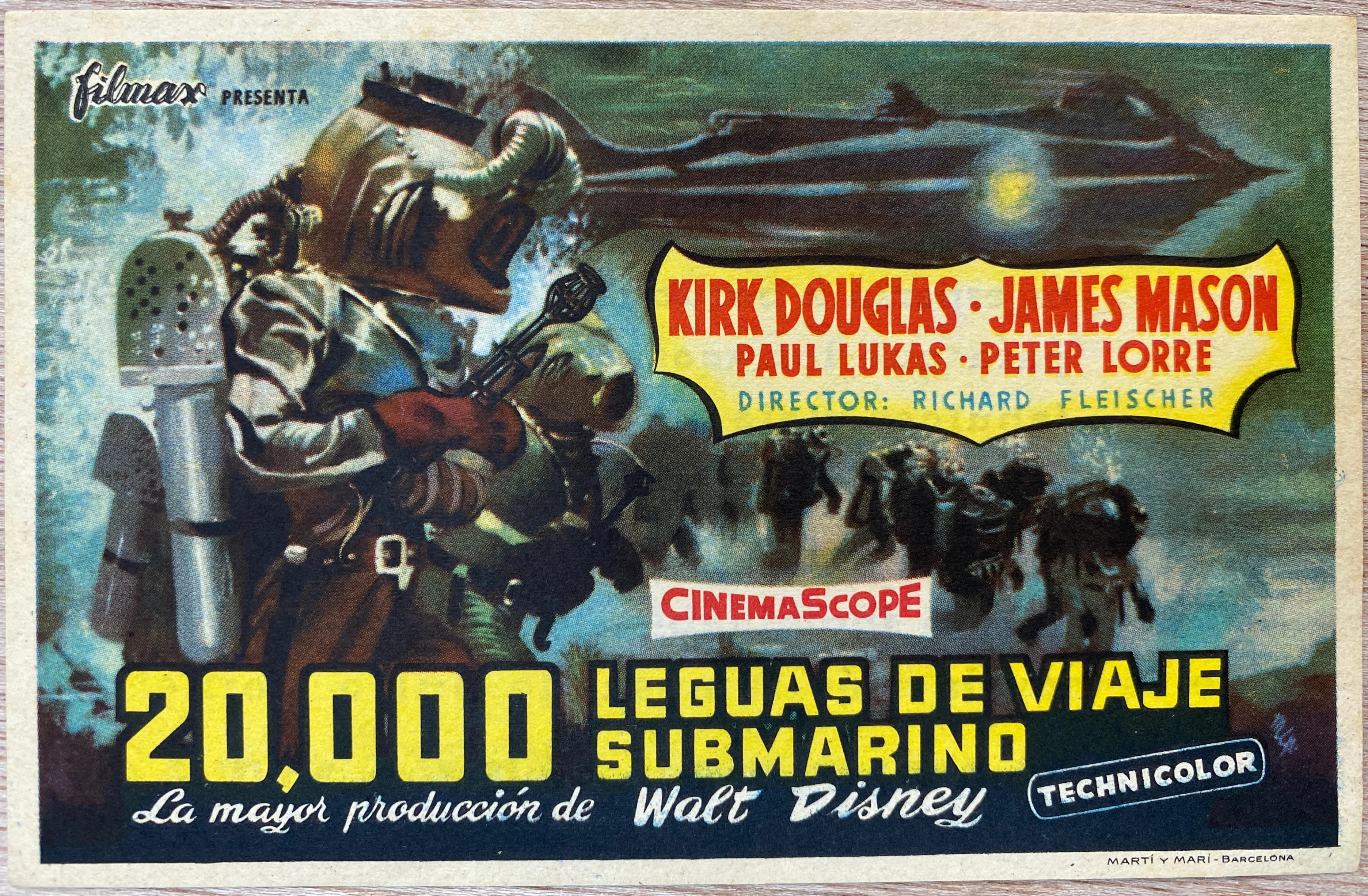 20,000 Leagues Under the Sea ('20.000 leguas de viaje submarino') (1954)