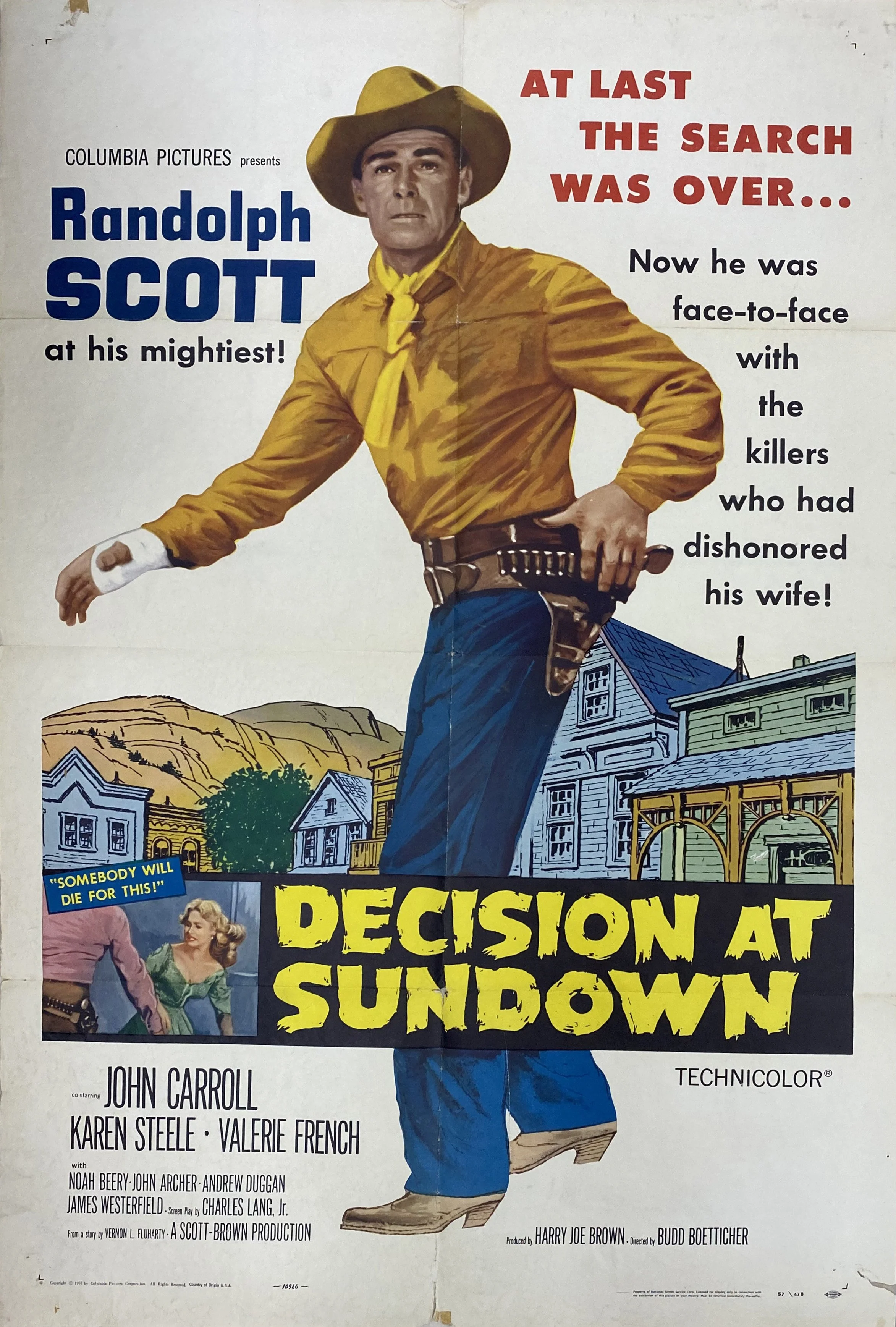 Decision at Sundown (1957)
