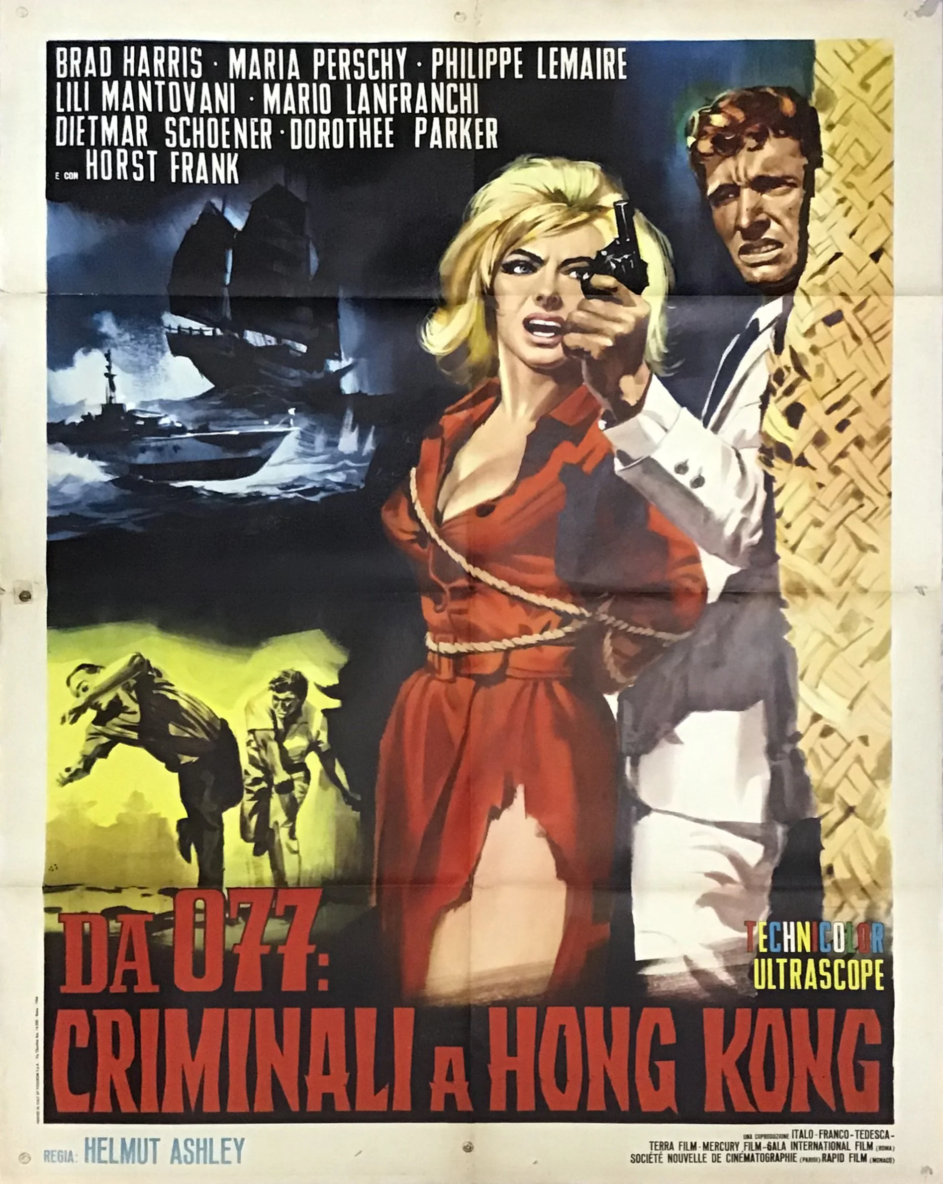 Mystery of the Red Jungle (Da 077 Criminali a Hong Kong) (1964)